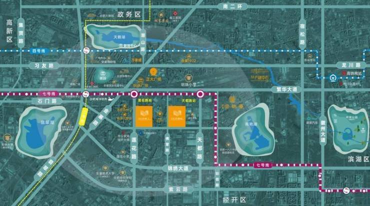 肥精品住宅品牌地产的匠心之作!不朽情缘网站皖投云启锦上花园合(图1)